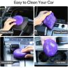 imagePULIDIKI Car Cleaning Gel Cleaning Putty Car Detailing Kit Car Interior Cleaner Car Slime Cleaner Dust Cleaning Supplies Car Accessories Car Gifts for Men Women Purple 2PackPurple2Pack