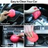 imagePULIDIKI Car Cleaning Gel Cleaning Putty Car Detailing Kit Car Interior Cleaner Car Slime Cleaner Dust Cleaning Supplies Car Accessories Car Gifts for Men Women Purple 2PackPink2Pack