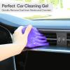 imagePULIDIKI Car Cleaning Gel Cleaning Putty Car Detailing Kit Car Interior Cleaner Car Slime Cleaner Dust Cleaning Supplies Car Accessories Car Gifts for Men Women Purple 2PackPurple2Pack