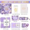 imageSelf Care Gifts for Women Get Well Soon Gift Baskets Unique Birthday Gifts for Women Spa Care Package Gift Box Relaxing Thinking of You Gift for Mom Her Sister Best Friend Girlfriend PinkPurple