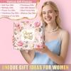 imageSelf Care Gifts for Women Get Well Soon Gift Baskets Unique Birthday Gifts for Women Spa Care Package Gift Box Relaxing Thinking of You Gift for Mom Her Sister Best Friend Girlfriend PinkRose