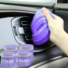 imagePULIDIKI Car Cleaning Gel for Car Cleaning Putty Car Putty Auto Detailing Tools Car Slime Cleaner Dust Cleaning Gel for Car Interior Cleaner Car Accessories Keyboard Cleaner Orange 4PackPurple4Pack